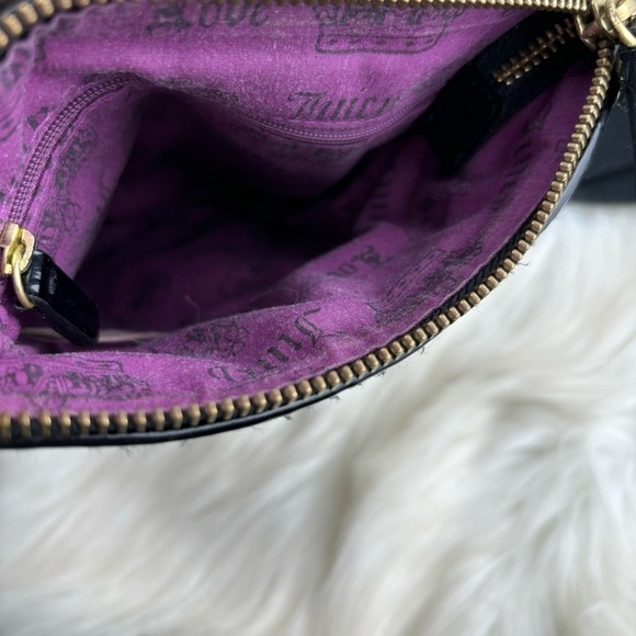 JUICE COUTURE SUEDE CROSSBODY BAG - Picture 4 of 10